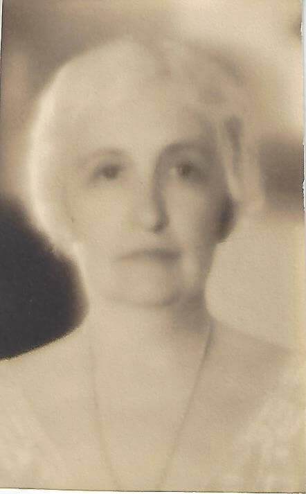 Julia Fairfax Hodge, friend and companion of Hazle Buck Ewing, known as cousin Julia. 1878-1966
