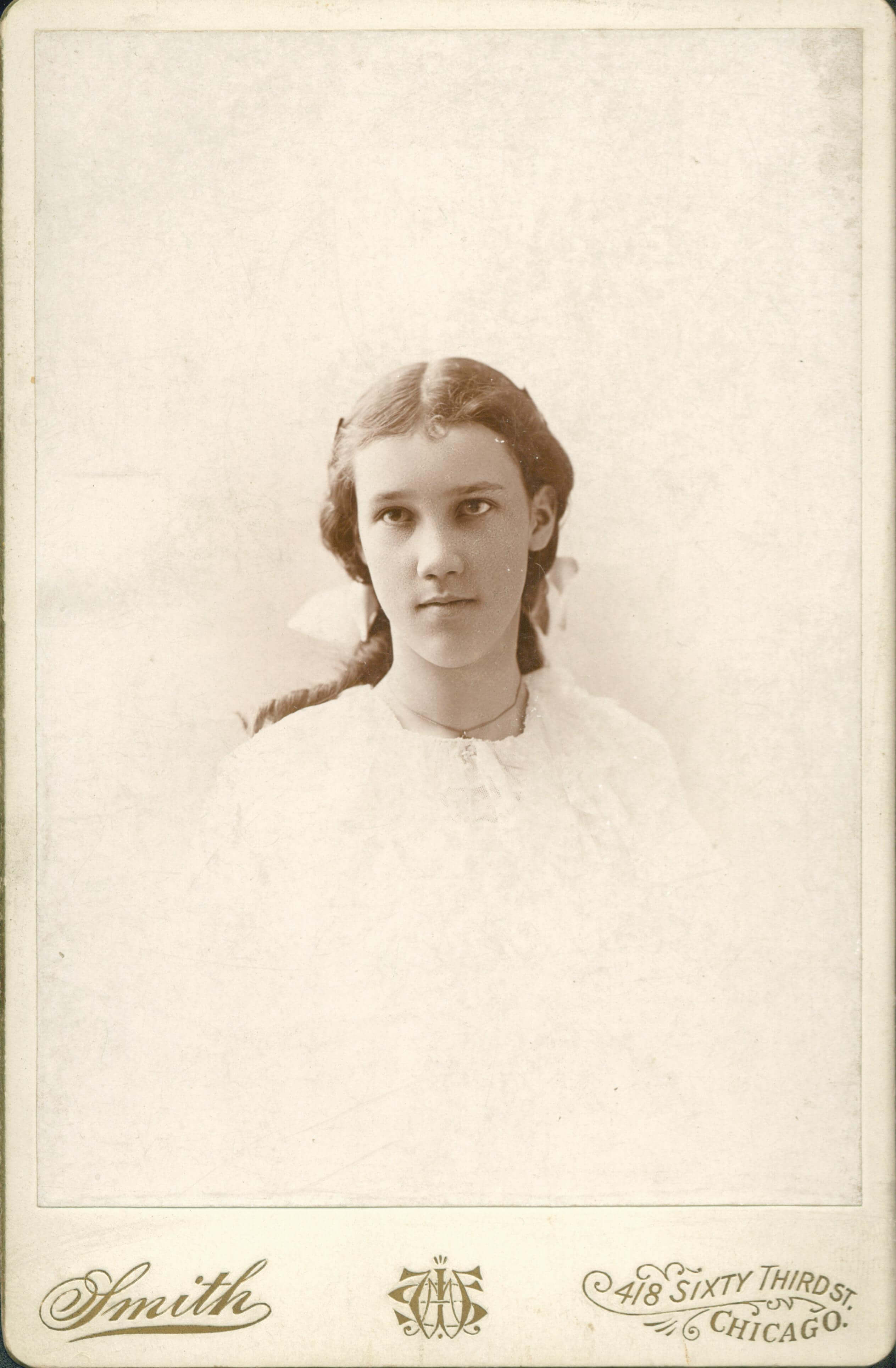 Lillian Hazle Buck 14 years old, 1894